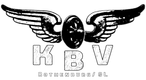 Logo des Kleinbahnverein Rothenburg/O.L. e.V. mit geflügeltem Rad
